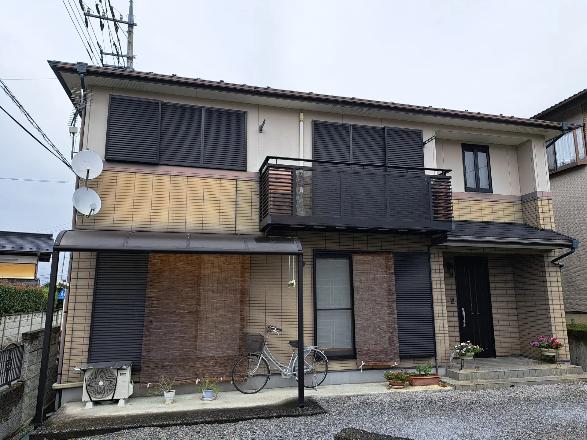 【秩父市】屋根・外壁塗装/コーキング・雨戸塗装工事